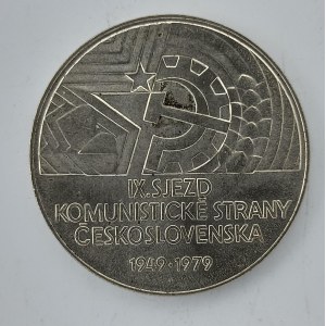 50 Kčs 1979, skvrnky, Ag,