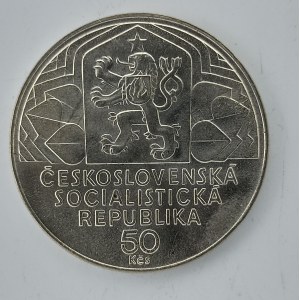 50 Kčs 1979, skvrnky, Ag,