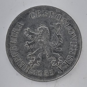 5 Haléř 1955 'R', Al,