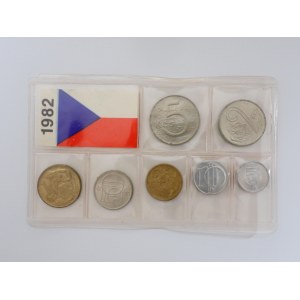 Sada oběžných mincí 1982,