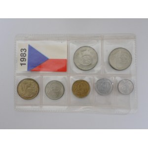 Sada oběžných mincí 1983,