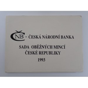 Sada oběžných mincí 1993 - 3 mincovny,