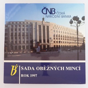 Sada oběžných mincí 1997 ČNB,