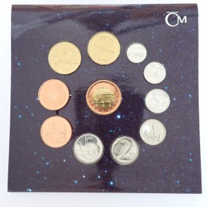 Sada oběžných mincí 2000 Sluneční soustava (Vesmír), skvrnky,