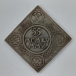 ČNS Havířov AR Klipa Daneš Skulina MCMLV-MMX, Ag punc 999, 16.3g, 32x32mm, Fou2.200/1a, Ag,