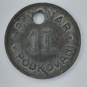 Pivovar v Podkování 1 L / 28, 25.5mm, díra, Zn,