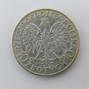 10 Zlotý 1932, Ag,