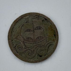1/2 Gulden 1923, patina, 2.41g, Ag,