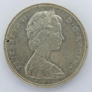 1 Dollar 1965, KM.64.1, Ag,