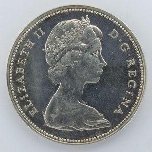 1 Dollar 1966, KM.64.1, Ag,