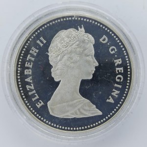 1 Dollar 1982, Regina 1882-1982, kapsle , Ag,