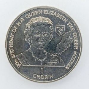 1 Crown 1995 Královna matka, CuNi,
