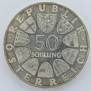 50 Schilling 1965, Ag,