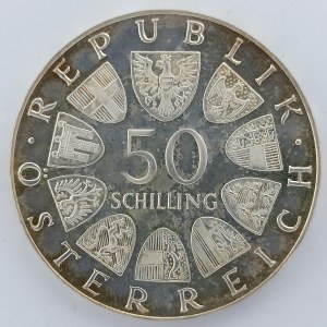 50 Schilling 1972, Ag,