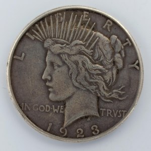 Peace Dollar 1923 S, 26.8g, Ag,