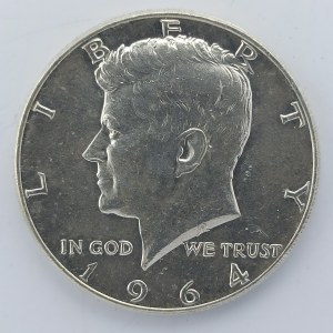 1/2 Dollar 1964, Ag,