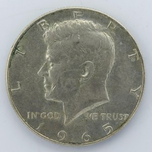 1/2 Dollar 1965, Ag,