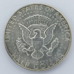 1/2 Dollar 1969 D, Ag,