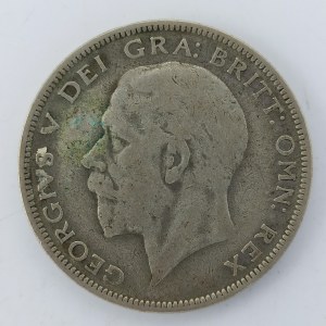 1/2 Crown 1935, Ag,