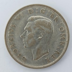 1/2 Crown 1939, Ag,