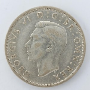 1/2 Crown 1940, Ag,