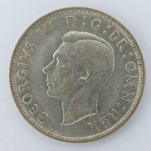1/2 Crown 1942, Ag,