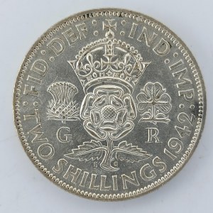 2 Shillings 1942, Ag,