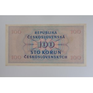 100 Kčs 1945 sér. A13, pěkné číslo,