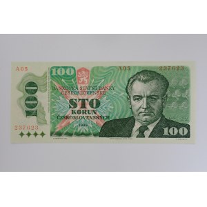 100 Kčs 1989 A05,