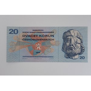 20 Kčs 1970 F09,