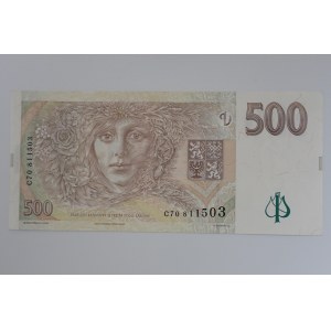 500 Kč 1997 C70,