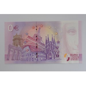 0 € 2019 Leonardo da Vinci, skvrna,