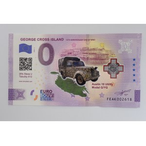 0 € 2020 George Cross Island + samolepka,