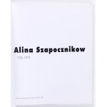 [SZAPOCZNIKOW Alina] Alina Szapocznikow 1926-1973. Warszawa 1998. Katalog