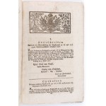 [GALICJA] Kontynuacya Wyrokow y Rozkazow Powszechnych w Galicyi i Lodomeryi Krolestwach od dnia 1. miesiąca Stycznia 1812 wypadłych. Lwów [1813]