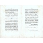 NIEMOJOWSKI Bonawentura - Reclamation et Protestation. Paris 1834 [ephemeral print].