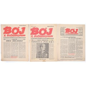 Boj proti boľševizmu. Mesačník venovaný problematike boja proti komunizmu. Rok I. Č. 1-3. september - december 1936.