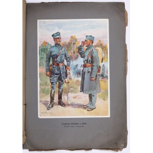Polské legie 1914 podle originálů Wojciecha Kossaka.