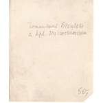 [PIŁSUDSKI Józef mit Hauptmann Wacław Scaevola-Wieczorkiewicz. Polnische Legionen. Ca. 1915/1916]