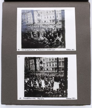 Funeral ceremonies of Marshal Jozef Pilsudski. Album of photographs, after 1935.