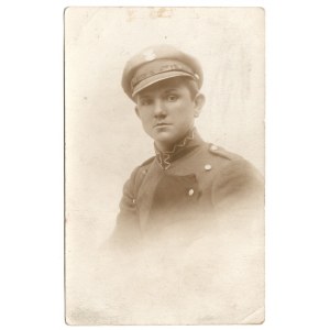 [Polská armáda, polsko-bolševická válka] Dva portréty mladých vojáků