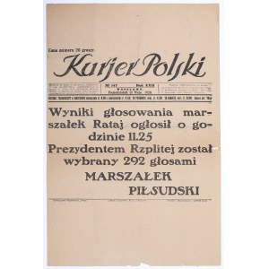 Kurjer Polski. č. 147 Ročník XXIX. 31. května 1926 Varšava.