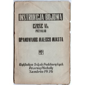 Handbuch des Kampfes. Teil über. Beispiel für die Beherrschung einer Kleinstadt. Zambrów 1943