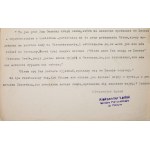 [Aleksander ŁADOŚ] Author's typescript with memoirs of September 1939 and a collection of photographs and archival materials related to Min. Aleksander Łados (1891-1966), 1940s.