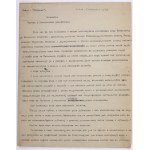 [Aleksander ŁADOŚ] Author's typescript with memoirs of September 1939 and a collection of photographs and archival materials related to Min. Aleksander Łados (1891-1966), 1940s.