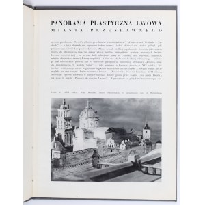 KRUCZKOWSKA Maria - Panorama von Lviv. Die berühmte Stadt. Fotobogen. Janusz Witwicki (1903-1946)