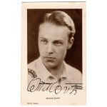 Polnische Filmstars der Vorkriegszeit - eine Sammlung von 9 Autogrammkarten (z. B. Adolf Dymsza, Witold Conti, Adam Brodzisz)