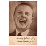 Pre-war cinema stars in Poland - a collection of 9 cards with autographs (including Adolf Dymsza, Witold Conti, Adam Brodzisz).