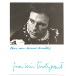 Zahraniční filmové a divadelní hvězdy - sbírka 32 autogramových karet (včetně Grace Kelly, Freda Astaira)