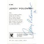 Hviezdy povojnového poľského filmu, divadla a divadelnej scény - Zbierka 16 autogramov [okrem iného fotografie Žofie Nasierowskej].